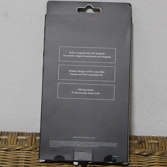 Kate Spade. New York.  Cherry Protective Case.  iPhone 16 Max Pro. - Picture 4 of 6